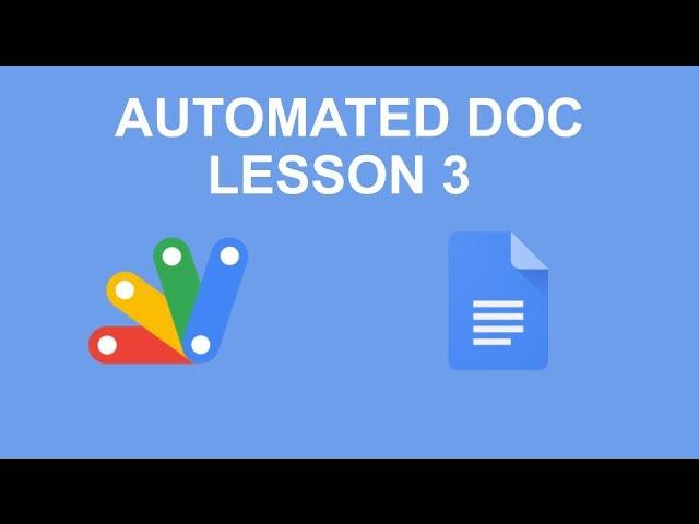 Create dynamic data tables in Google Docs using Google Apps Script