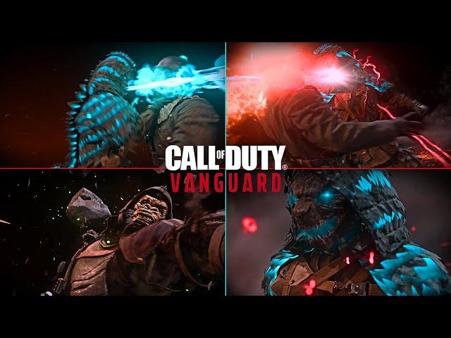 King Kong, Godzilla & Mechagodzilla - Executions, Intro and Highlights - Call of Duty: Vanguard