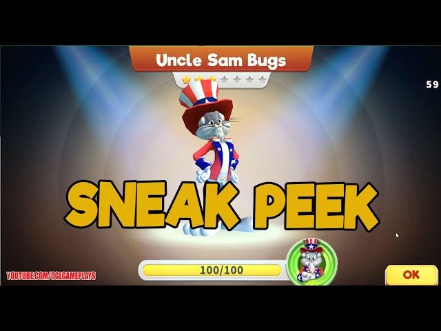 UNCLE SAM BUGS SNEAK PEEK AND INFO - LOONEY TUNES WORLD OF MAYHEM