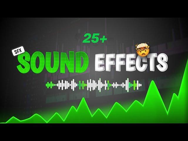 25+ Viral Sound Effects  For Free | Free Sound Effects For YouTube For Gaming video