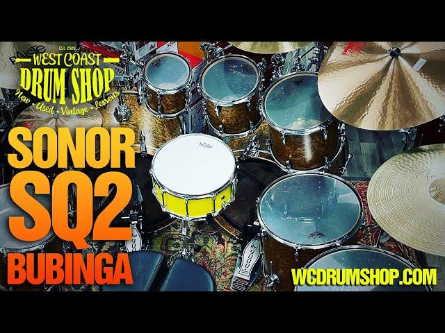 One of the Best Drum Kits You'll Ever Hear | Sonor SQ2 Bubinga