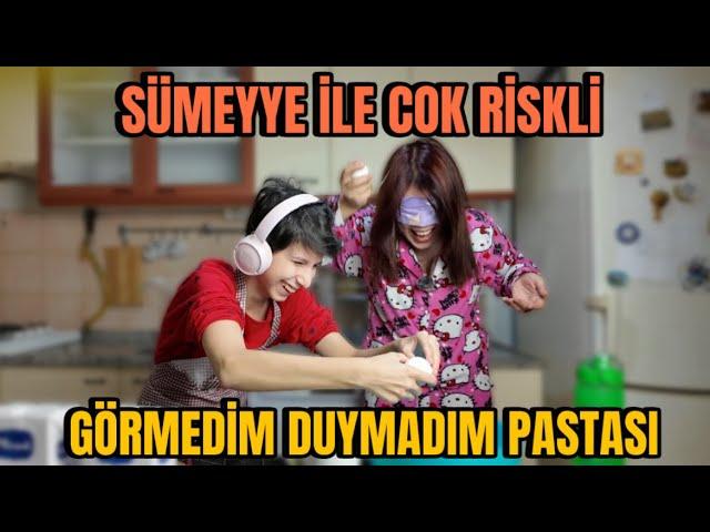 KARDEŞİM İLE GÖRMEDİM DUYMADIM PASTA YAPTIK!  w/ @Sumecindunyasi