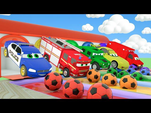 Wheels on the bus + Baby shark + Fun cars cartoon for kids - Nursery Rhymes & Kids Songs Wheel Craft