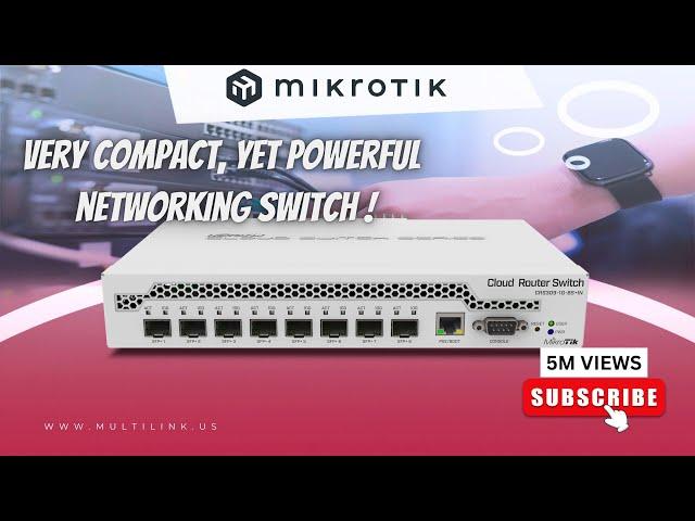 Mikrotik CRS309 1G 8S+IN  UNBOXING