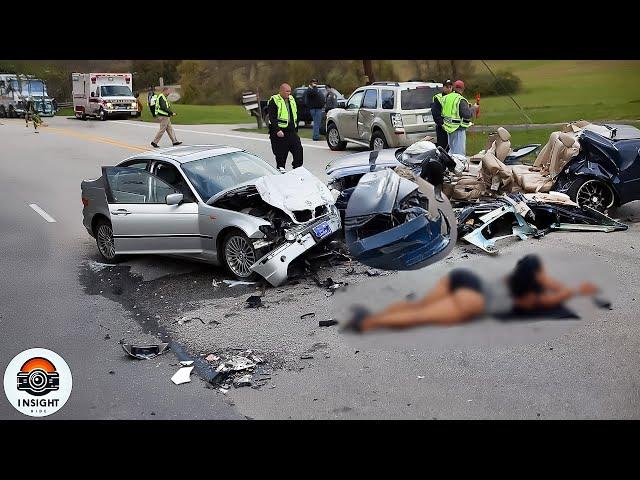 200 SHOCKING Moments Of Car Crashes Compilation 2024 And Idiots In Cars Caught On Camera