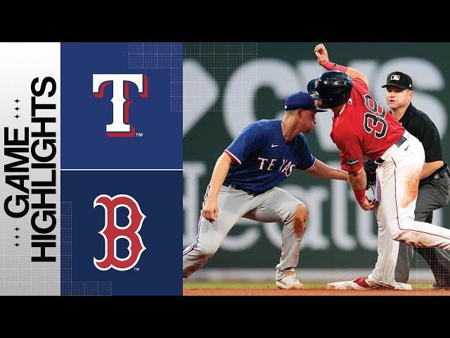 Rangers vs. Red Sox Game Highlights (7/5/23) | MLB Highlights