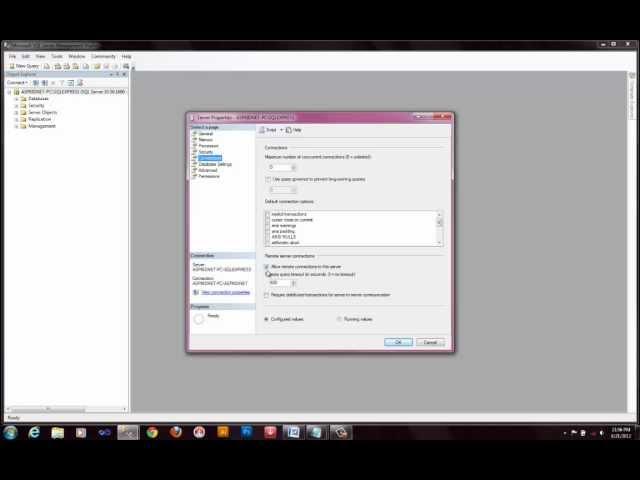 Configuring SQL Server 2008 Remote Access