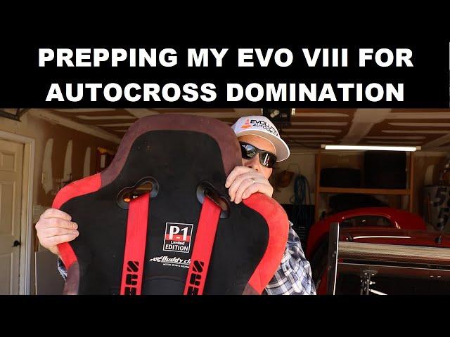 Preparing My Mitsubishi Evolution VIII for Autocross Domination