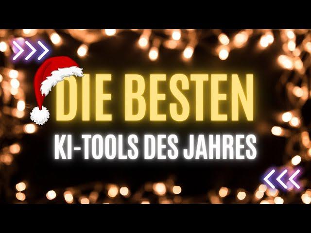 DIE BESTEN KI-TOOLS DES JAHRES | Das sind unsere Top 5 KI Tools 2023