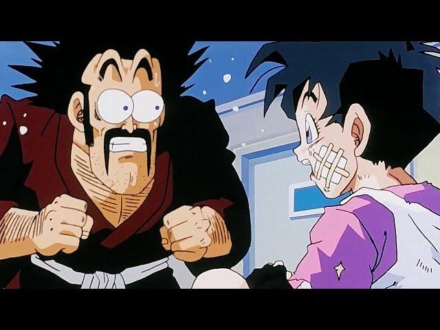 Gohan gives Videl senzu bean | Dragon Ball Z