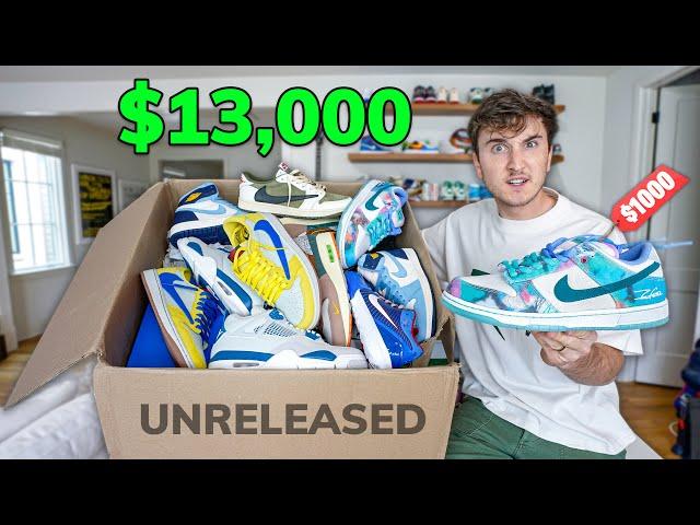 Unboxing A $13,000 UNRELEASED Sneaker Mystery Box