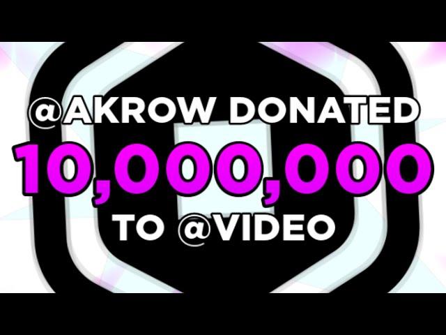 We Spent $10,000,000 Robux On This Pls Donate Video...