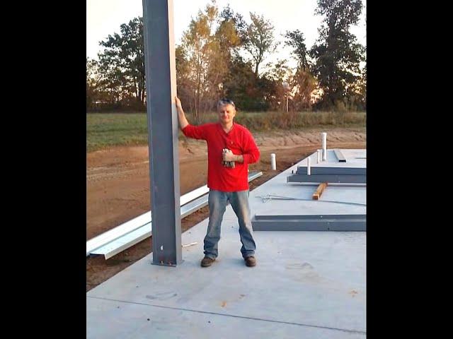 STEEL FRAME HOUSE Do It Yourself Construction, Metal Building Erection, Michael Vanderpool Version 2