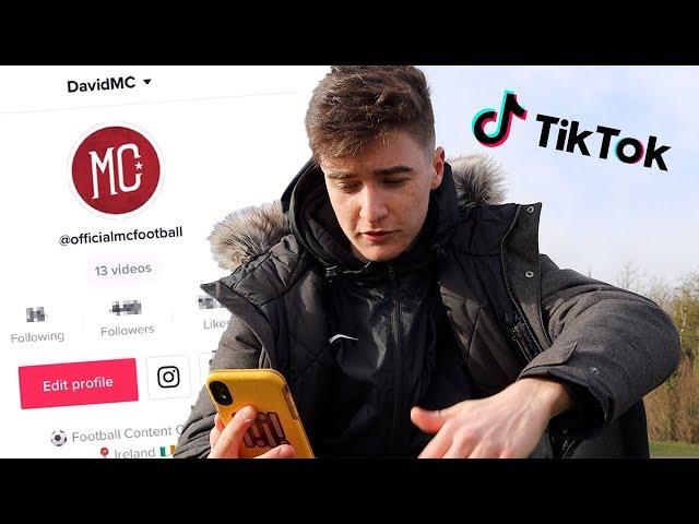 BECOMING FOOTBALL TIKTOK FAMOUS IN 1 WEEK!