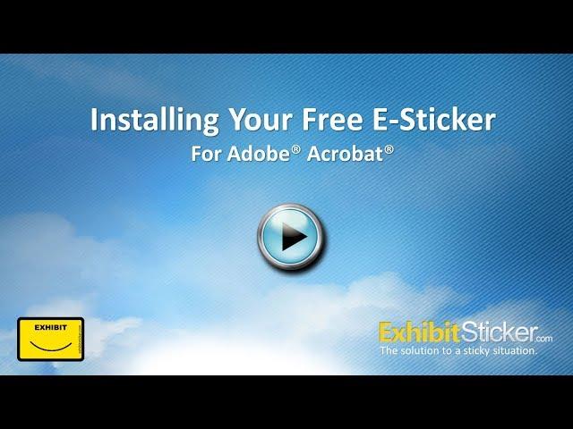 Installling Your Free ESticker