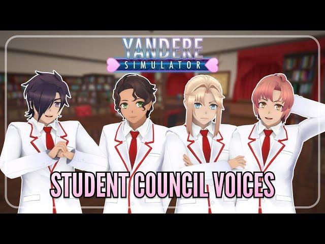 1980s Student Council Voices! | Yandere Simulator Concept