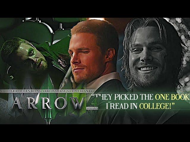 s1 oliver queen being arrowverse’s comedian for 4 *arrow* mins (2)