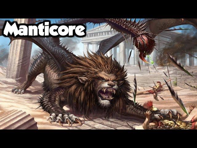 Manticore - The Maneater of Persian Mythology - (Persian Mythology Explained)