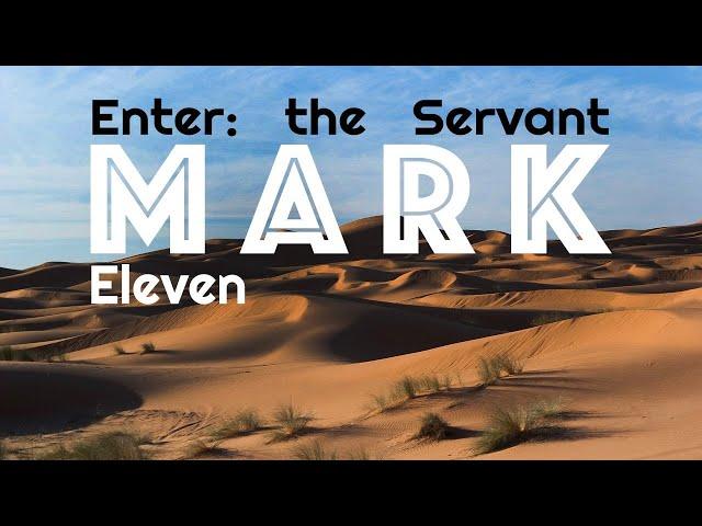 Mark 11 “Enter: The Servant”