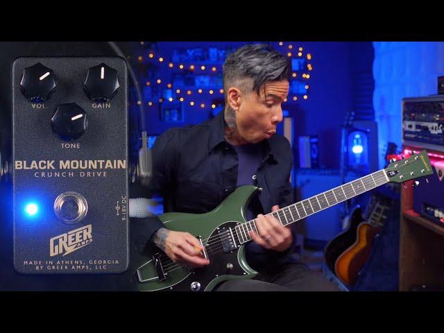 Greer Amps Black Mountain Crunch Drive | Overdrive Distortion Pedal