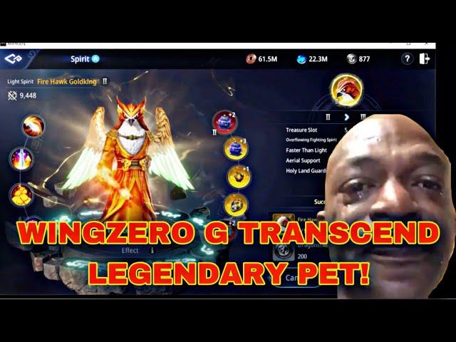 MIR4-WINGZERO G TRANSCEND LEGENDARY PET | FAMOUS FAMILY FIRING SQUAD