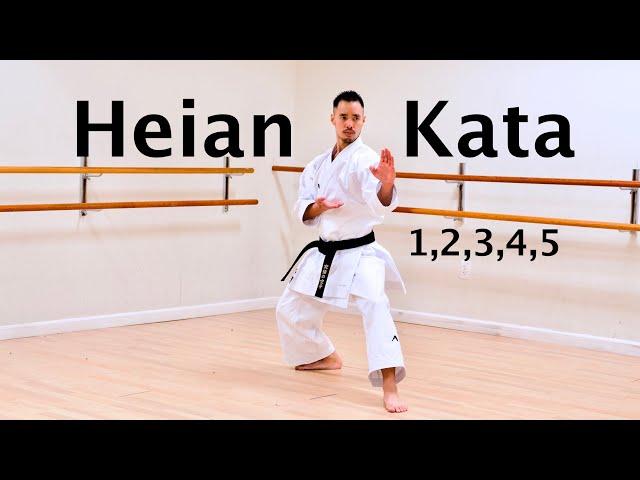 THE 5 HEIAN KATA OF SHOTOKAN KARATE