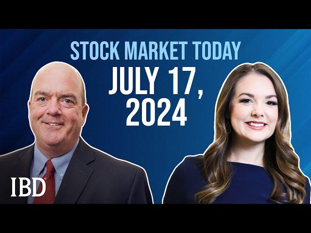 Nasdaq Falls Hard As Chip Stocks Weaken; NVDA, LLY, THC In Focus | Stock Market Today