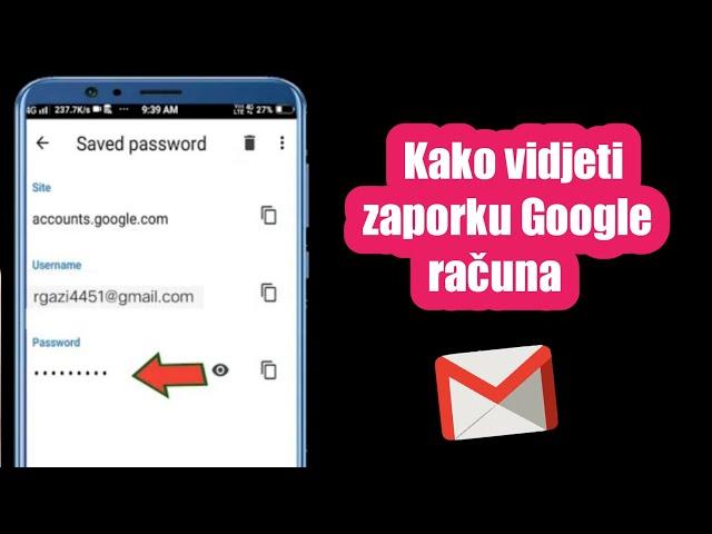 Kako vidjeti zaporku Google računa na mobitelu | Pogledajte svoju Google lozinku