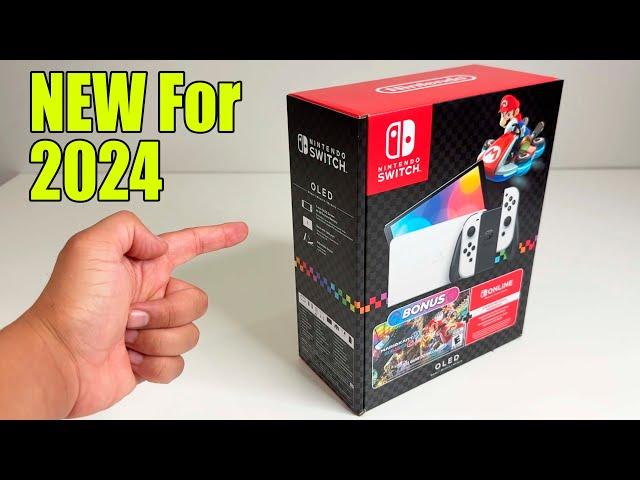 NEW Nintendo Switch OLED Mario Kart 8 Bundle for the Holidays