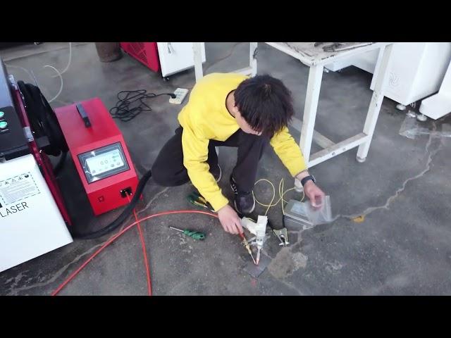 Hand-held Laser Welding Machine Operation Tutorial | 1000W 1500W 2000W Laser Welding Machine