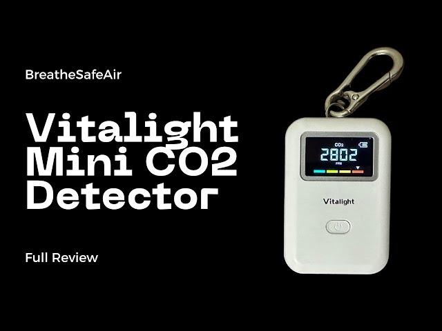 The Cheapest Carbon Dioxide Monitor - Vitalight Mini CO2 Detector