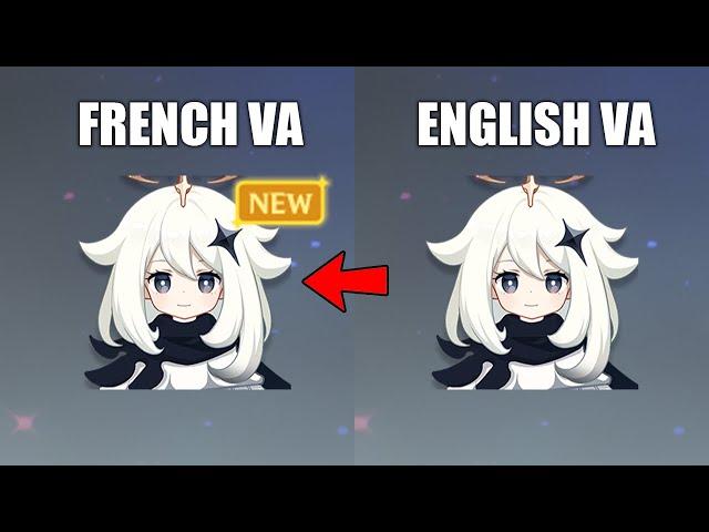 When Players Can Hear Their Characters In French Dub - Genshin Impact