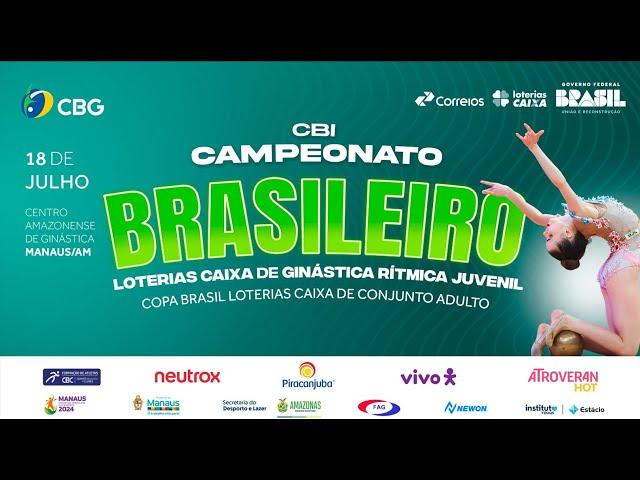 Campeonato Brasileiro Loterias Caixa de Ginástica Rítmica Juvenil - Dia 1