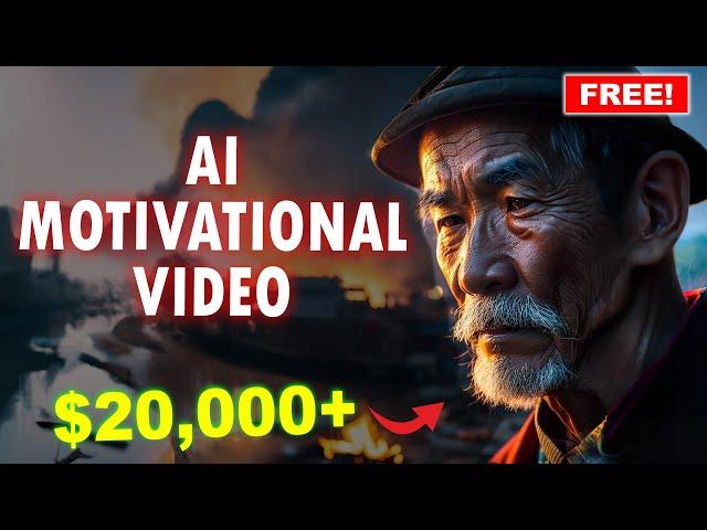 Make Ai Generated Motivation & Quotes Videos and Earn $20K USD a Month