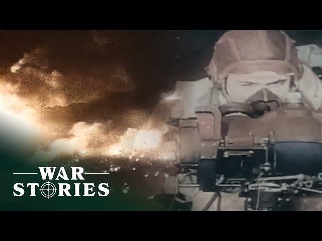 Battle Of The Skies: Real Footage From WWII Bombing Missions | Battlezone | War Stories