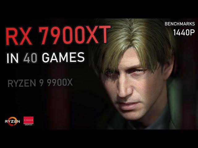 RX 7900 XT -  40 GAMES at 1440P | Ray Tracing, FSR 3.1, Frame Generation & More!!