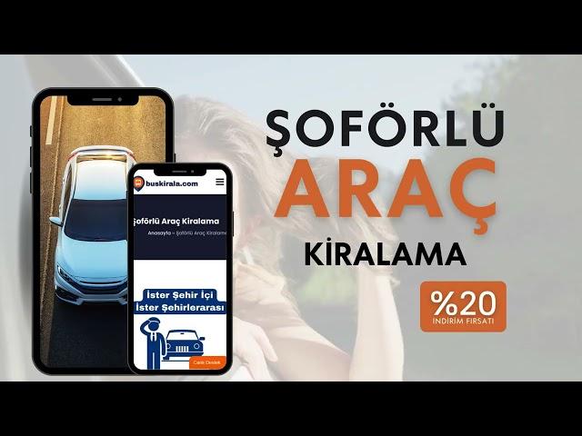 Şoförlü Araç Kiralama | Buskirala.com