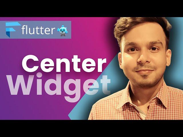 Center Widget in Flutter | Flutter Tutorials in Hindi | #78