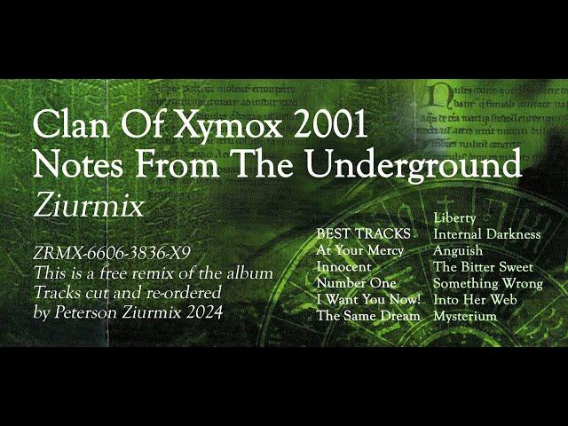 CLAN OF XYMOX 2001 NOTES FROM THE UNDERGROUND — ZIURMIX