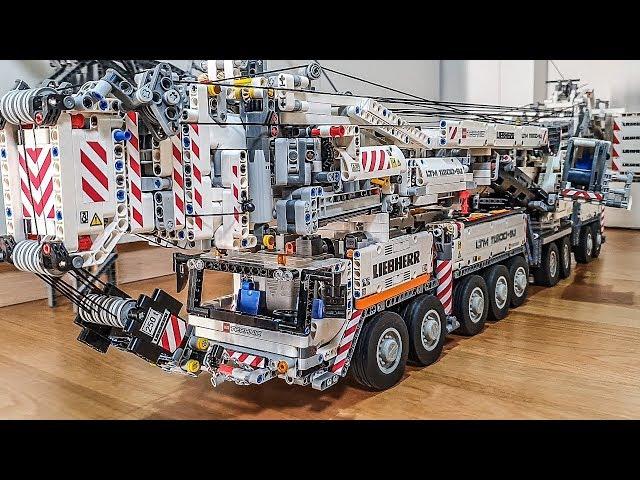 Lego Technic Liebherr LTM 11200 Crane Details MOC by Jeroen Ottens