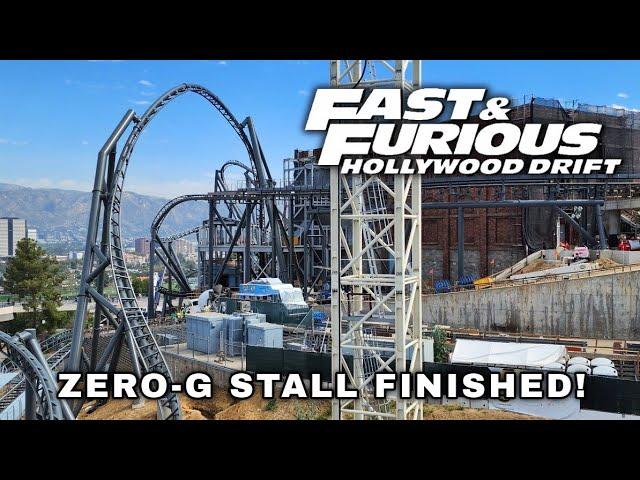 Zero-G Stall Finished!! Fast & Furious: Hollywood Drift is Looking Awesome! | USH Vlog #42 | 2/28/25