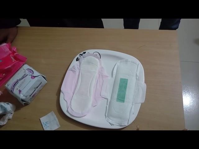 Tiens Airis Napkin Demo   Tiens Airiz Sanitary Napkin   Tiens Pembalut Airiz