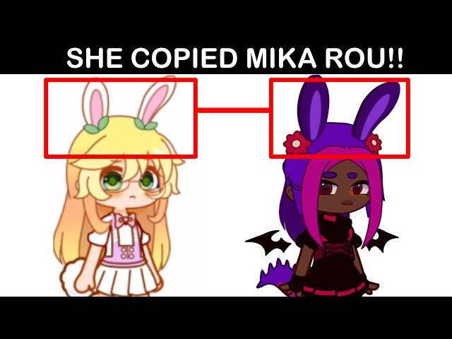 "You Copied Mika Rou" 