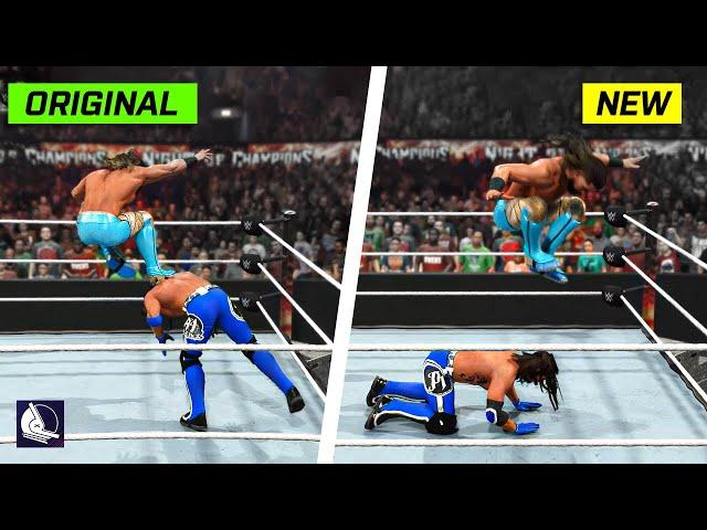 WWE 2K23 Top 30 New Moves Variations (Animations) DLC**