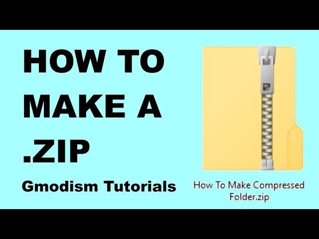 How to zip a folder or file - Windows 2024 Working Tutorial (Windows 11/10/8/7)