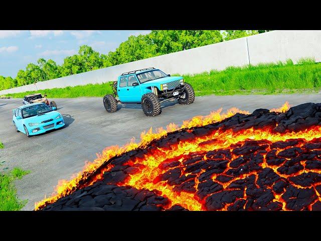 RACING On The Most Destructive BeamNG Map EVER!