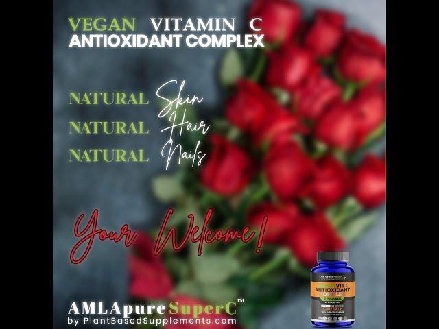 AMLApureSuperC by PlantBasedSupplements.com  | #vitaminc #amla #food #vegansupplements #fitness