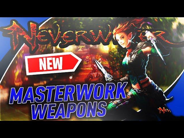 NEW Masterwork Weapons BEST in SLOT for Group Content in Neverwinter