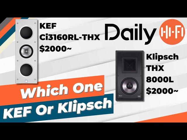 KEF Or Klipsch In Wall Speakers?