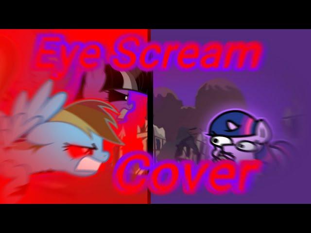 FNF|Eye Scream but Rainbow.EXE, Twilight.EXE and Twiggie sing it|Cover